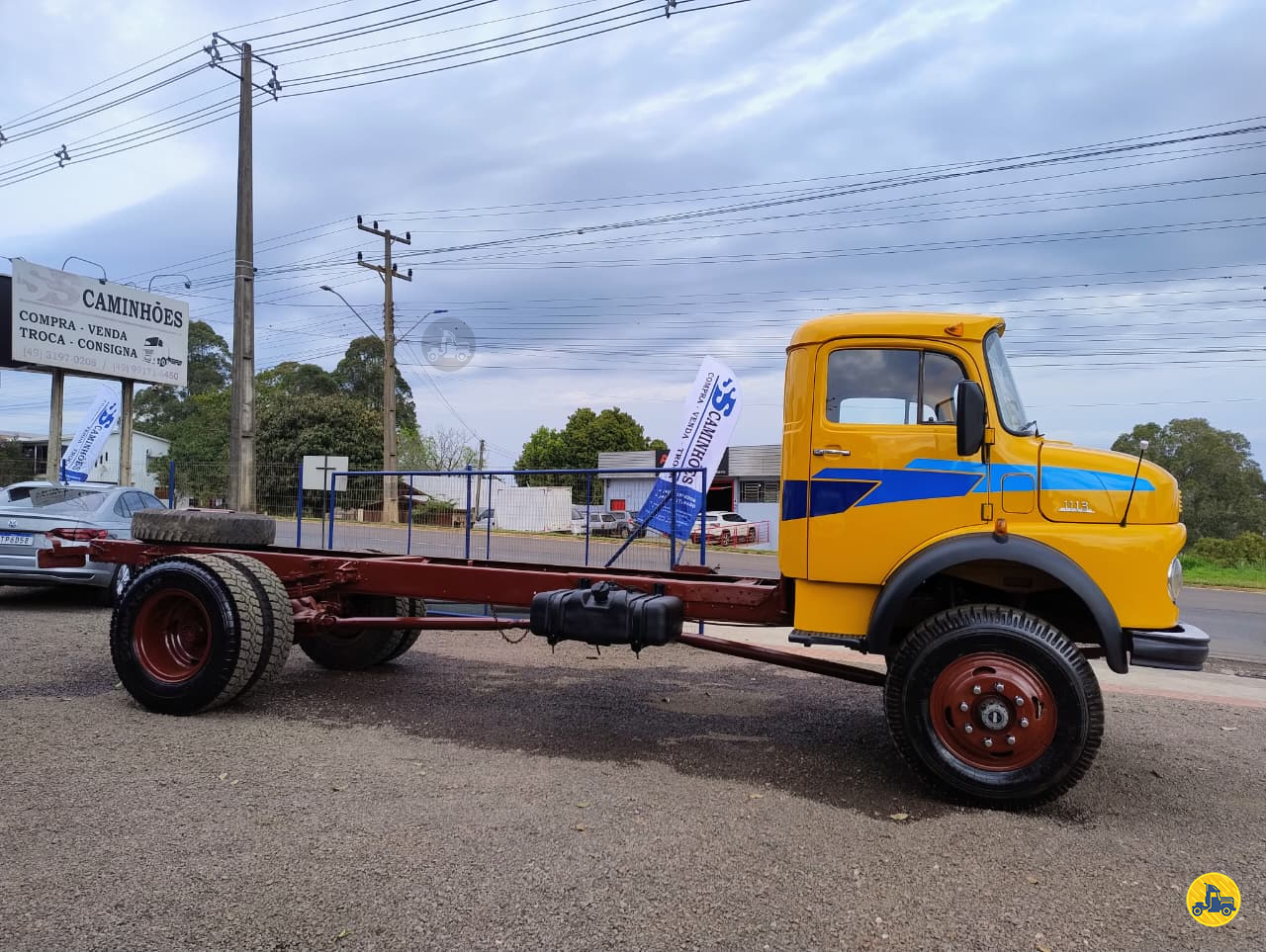 CAMINHAO MERCEDES-BENZ MB 1113 Chassis Toco 4x4 SS Caminhões SAO MIGUEL DO OESTE SANTA CATARINA SC